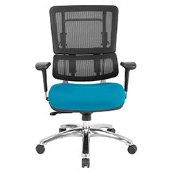 Vertical Black Mesh Back Chair